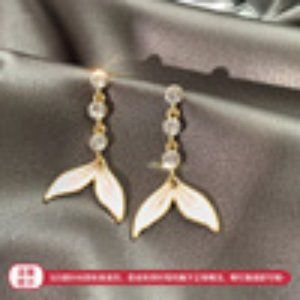 925 silver needle Korean temperament fishtail